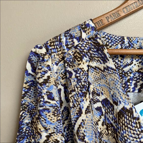 Velvet Heart snake skin print surplice dress - Picture 3 of 10